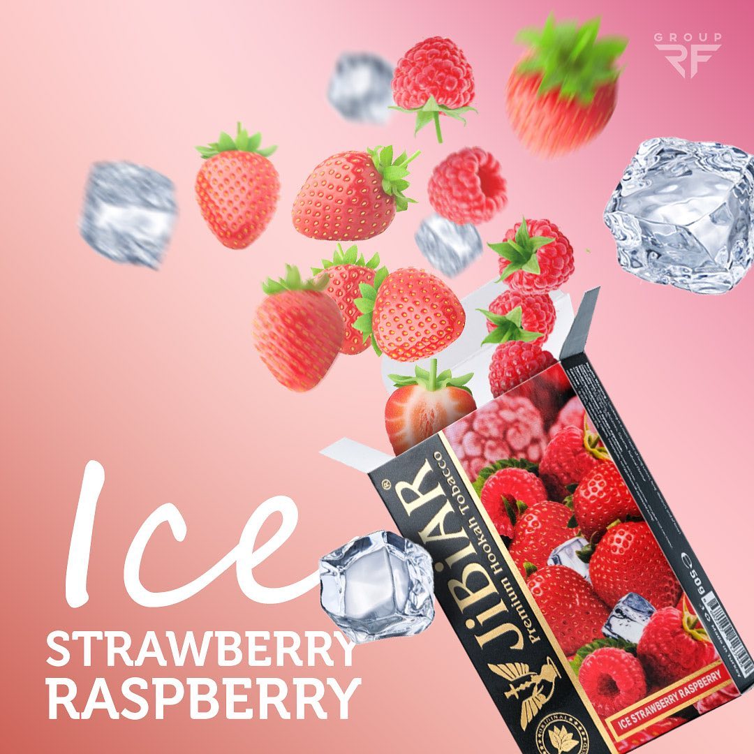 Ice strawberry raspberry